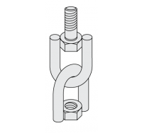 3/8-16X1 Male/Female Swivel